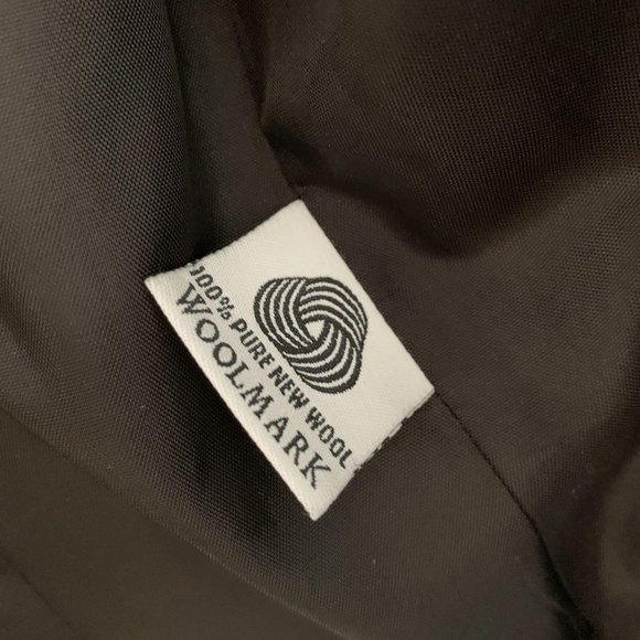 Pendleton 100%Wool Black Single Button Blazer Sz 8 - Picture 8 of 9